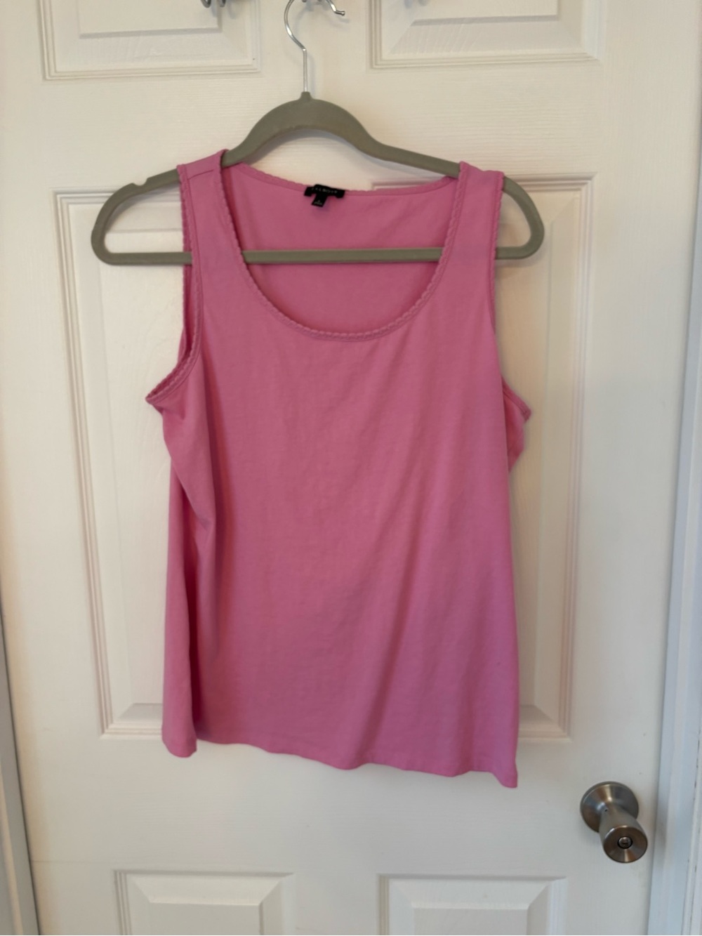 Talbots Pink Scoop Neck Tank Top